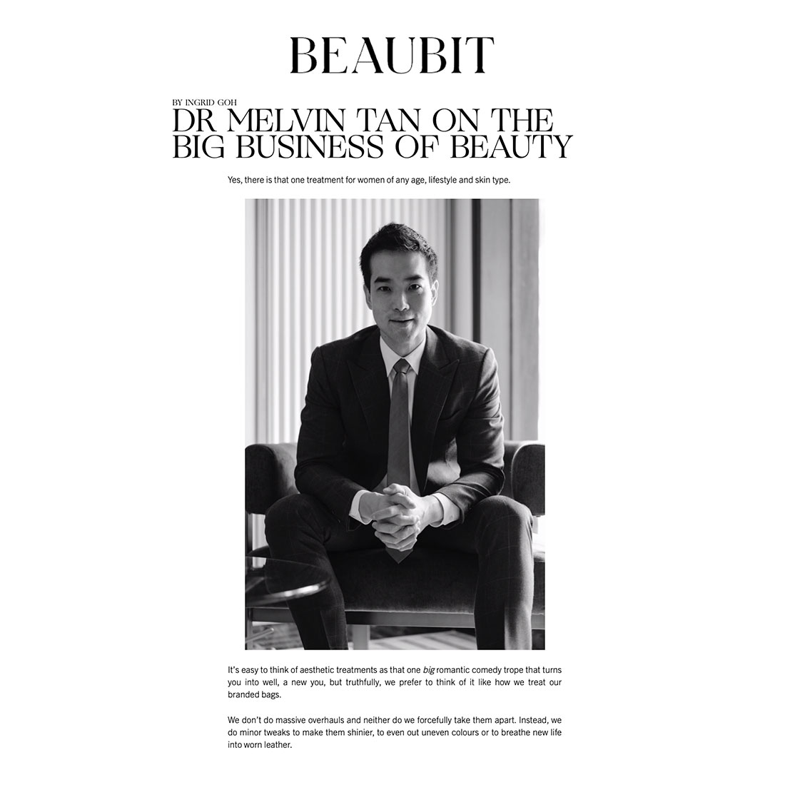 <a href="https://www.beaubit.co/doctor-melvin-tan-epion-clinic-aesthetic-interview/" target="_blank" rel="noopener noreferrer">Beaubit <em>May 20, 2020</em></a> <a href="https://www.beaubit.co/doctor-melvin-tan-epion-clinic-aesthetic-interview/" target="_blank" rel="noopener noreferrer">Beaubit <em>May 20, 2020</em></a>